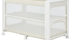 Patut multifunctional Lionelo Patty 5 in 1 pentru 0-36 luni, Co-sleeper, Tarc de joaca, Patut de calatorie, Bej