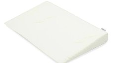 Perna inclinata New Baby cu husa detasabila din Aloe Vera, 60x38 cm, 7 cm inaltime, pentru bebelusi 0 luni+