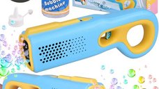 Pistol de Baloane Jokomisiada, Model Bubble Machine, Albastru