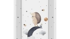 Saltea de infasat Ceba Baby Hedgehog the Dreamer, 70 x 50 cm, impermeabila, moale, pentru bebelusi, fara ftalati