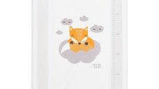 Saltea de infasat, New Baby, 50x70, Atasabila la patut, Cu taliometru, Fara substante nocive, 0 luni+, Fox