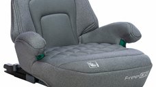 Scaun Auto FreeOn Cosmo Plus I-Size cu ISOFIX, Gri, pentru Copii de 125-150 cm