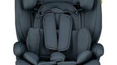 Scaun auto FreeON Uran pentru copii, I-Size, 76-150 cm, 1-12 ani, cu tetiera ajustabila, standard ECE R129, Dark Grey