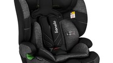 Scaun auto Lionelo Levi One i-Size, Universal, Instalare FWF, Tetiera reglabila 10 pozitii, Spatar detasabil, 76-150 cm, Gri