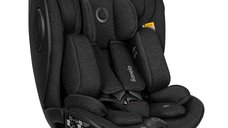 Scaun auto Lionelo Moxie Next i-Size, 40-105 cm, tetiera reglabila in 8 trepte, spatar cu 5 pozitii, husa din bambus, protectie SIP, negru