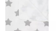 Scutec impermeabil New Baby Stars, din flanel, cu utilizari multiple, 57 x 47 cm