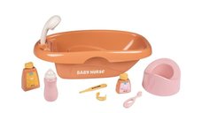 Set de baie pentru papusi Smoby Baby Nurse cu accesorii complete