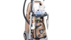 Set de curatenie pentru copii cu troller si aspirator, Smoby Rowenta
