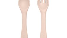Set de Tacamuri Petite&Mars Take&Match din Silicon Fara BPA pentru Bebei 6 luni+, Bej