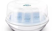 Sterilizator de Microunde Philips Avent - Rapid si Eficient, Alb