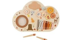 Tablita cu activitati, Baby Mix, Cu animale, Din lemn