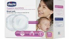 Tampoane san Chicco, Super absorbante, 30 buc, Alb - Protectie si confort pentru alaptare