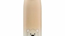 Termos pentru lichide FreeON, otel inoxidabil, 480 ml, mentinere temperatura 12 ore, bej
