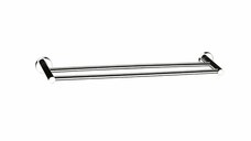 Bara dubla portprosop Ferro, Grace 60 cm, crom  - AC10