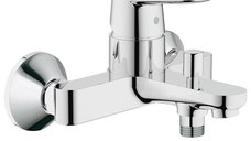 Baterie baie cada Grohe Bauloop,montare pe perete,crom-23341000