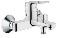 Baterie baie cada Grohe Bauloop,montare pe perete,crom-23341000 - 1