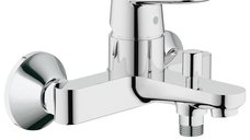 Baterie baie cada Grohe Bauloop,montare pe perete,crom-23341000