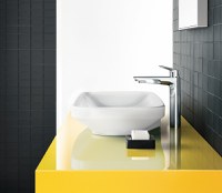 Baterie baie lavoar Hansgrohe Logis 190,montare pe blat, crom-71090000 - 1