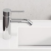 Baterie baie pentru lavoar, Kludi Bozz , monocomanda, finisaj cromat, ventil inclus-382700576 - 1