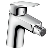Baterie bideu baie Hansgrohe Logis 70,crom,furtune flexibile-71204000 - 1