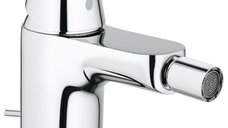 Baterie  bideu Grohe Eurosmart Cosmo, furtune flexibile, crom-32839000