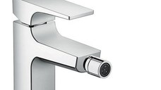 Baterie bideu Hansgrohe Metropol cu ventil Click-Clack, crom - 32520000