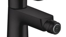 Baterie bideu Hansgrohe Talis E cu ventil pop-up, negru mat - 71720670