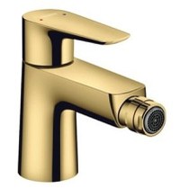 Baterie bideu Hansgrohe Talis E cu ventil pop-up, polished gold optic -  71720990 - 1