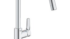 Baterie bucatarie Grohe Eurosmart, monocomamda, crom - 30567000