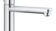 Baterie bucatarie Grohe Eurosmart, pipa media, monocomanda, crom - 30463000