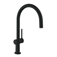 Baterie bucatarie Hansgrohe Talis M54 220,  negru mat - 72804670 - 1