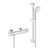 Baterie cabina dus cu termostat Grohe Grohtherm 800 ,set dus bara inclus-34565002 - 1