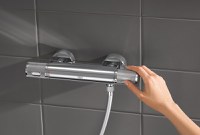 Baterie cabina dus Grohe Grohtherm 1000 Performance,termostat,crom,montare perete-34776000 - 1