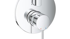 Baterie cada-dus incastrata Grohe Essence, 3 iesiri pentru smartbox crom lucios - 24092001