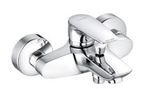 Baterie cada dus Kludi Pure & Solid, monocomanda, fara set dus, crom - 346810575