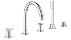 Baterie cada Grohe Atrio, montare pe cada, necesita corp ingropat, crom - 19923003