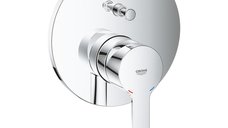 Baterie cada Grohe Lineare, diverter, monocomanda, crom - 24064001