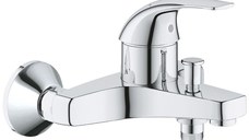 Baterie cada Grohe Start Curve, monocomanda, cartus ceramic, diverter, Crom-23768000