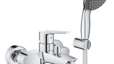 Baterie cada Grohe Start, set de dus inclus, crom,model 2022-23413002