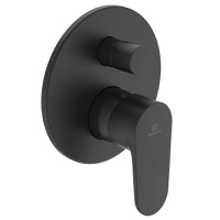 Baterie cada Ideal Standard Cerafine O, montaj incastrat, corp incastrat inclus, negru mat - A7193XG - 1