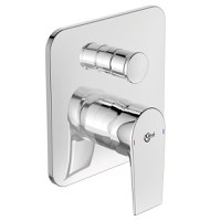 Baterie cada Ideal Standard Edge, montaj incastrat, fara corp ingropat - A7124AA - 1