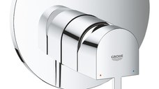 Baterie cada si dus Grohe Plus incastrata, crom - 24060003