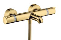 Baterie cada termostatic Hansgrohe Ecostat Comfort, polished gold optic - 13114990 - 1
