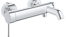 Baterie de cada/dus Essence New,montare pe perete, crom-33624001