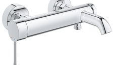 Baterie de cada/dus Essence New,montare pe perete, crom-33624001