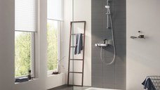 Baterie dus cu termostat Grohe SmartControl cu set de dus inclus,bara 900 mm - 34721000