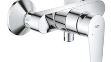 Baterie dus Grohe BauEdge,1/2'', monocomanda, cartus ceramic, crom - 23635001