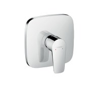 Baterie dus Hansgrohe Talis E montaj incastrat, crom - 71765000 - 1
