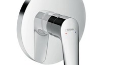 Baterie dus incastrata Hansgrohe Logis E, crom lucios -   71603000