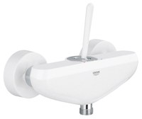 Baterie duş monocomandă 1/2&rdquo; Eurodisc Joy-Finisaj Moon White-23430LS0 - 1
